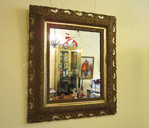 t27 ornate victorian mirror