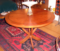 t003 round cherry dining